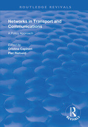 Networks in Transport and Communications: A Policy Approach book cover