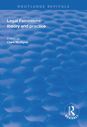 Legal Feminisms: Theory and Practice book cover