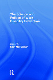 The Science and Politics of Work Disability Prevention book cover