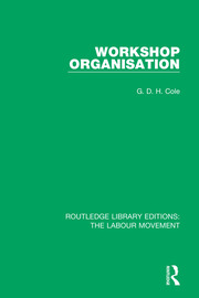 Workshop Organisation book cover