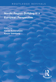 Nordic Region-Building in a European Perspective book cover