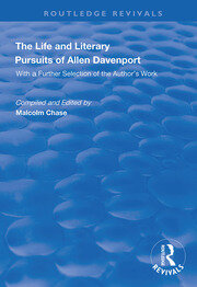 The Life and Literary Pursuits of Allen Davenport book cover