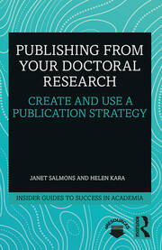 Publishing from your Doctoral Research: Create and Use a Publication Strategy book cover