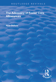 The Adequacy of Foster Care Allowances book cover