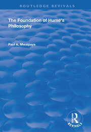 The Foundation of Hume's Philosophy book cover