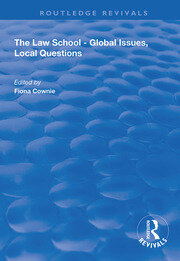 The Law School - Global Issues, Local Questions book cover