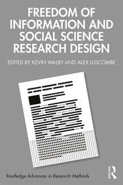 Freedom of Information and Social Science Research Design book cover