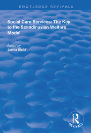 Social Care Services: The Key to the Scandinavian Welfare Model book cover