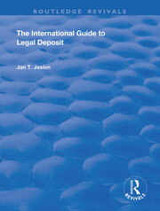 The International Guide to Legal Deposit book cover