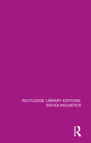 Sociolinguistics: A Sociological Critique book cover