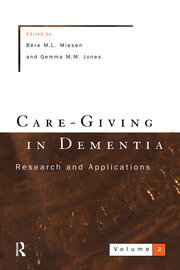 Care-Giving In Dementia 2 book cover