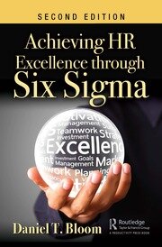 Achieving HR Excellence through Six Sigma book cover