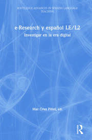 e-Research y español LE/L2: Investigar en la era digital book cover