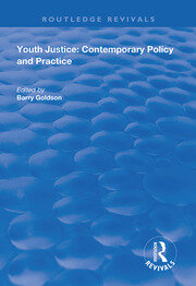 Youth Justice: Contemporary Policy and Practice book cover