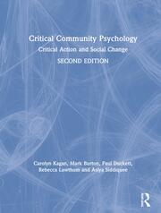 Critical Community Psychology: Critical Action and Social Change book cover