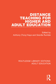 Distance Teaching For Higher and Adult Education book cover