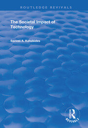 The Societal Impact of Technology book cover