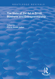 The State of the Art in Small Business and Entrepreneurship book cover