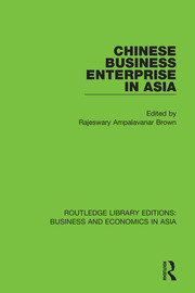 Chinese Business Enterprise in Asia book cover