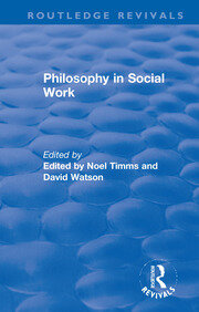 Philosophy in Social Work book cover