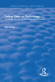 Telling Tales on Technology: Qualitative Studies of Technology and Education book cover