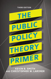 The Public Policy Theory Primer book cover