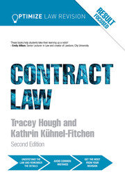 Optimize Contract Law book cover