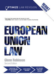 Optimize European Union Law book cover
