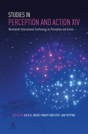 Studies in Perception and Action XIV: Nineteenth International Conference on Perception and Action book cover