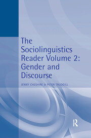 The Sociolinguistics Reader: Volume 2: Gender and Discourse book cover