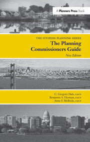 Planning Commissioners Guide: Processes for Reasoning Together book cover