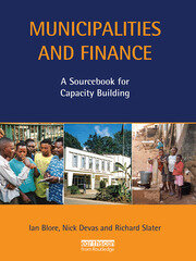 Municipalities and Finance: A Sourcebook for Capacity Building book cover