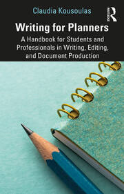Writing for Planners: A Handbook for Students and Professionals in Writing, Editing, and Document Production book cover