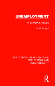 Unemployment: An Economic Analysis book cover