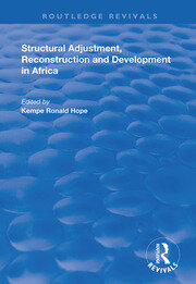 Structural Adjustment, Reconstruction and Development in Africa book cover