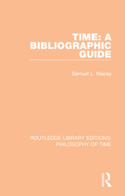 Time: A Bibliographic Guide book cover