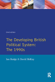 The Developing British Political System: The 1990s book cover