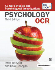 OCR Psychology: AS Core Studies and Psychological Investigations book cover