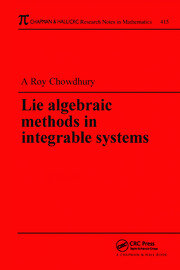 Lie Algebraic Methods in Integrable Systems book cover