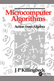 Microcomputer Algorithms: Action from Algebra book cover