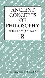 Ancient Concepts of Philosophy book cover