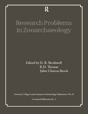 Research Problems in Zooarchaeology book cover