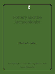 Pottery and the Archaeologist book cover