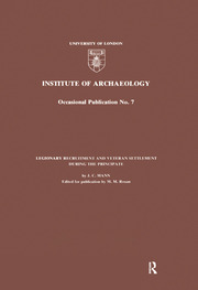 Legionary Recruitment and Veteran Settlement During the Principate book cover