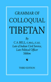 Grammar of Colloquial Tibetan book cover