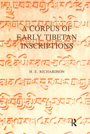 A Corpus of Early Tibetan Inscriptions book cover