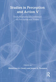Studies in Perception and Action V: Tenth international Conference on Perception and Action book cover
