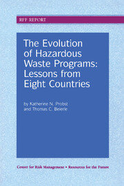 The Evolution of Hazardous Waste Programs book cover
