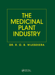 The Medicinal Plant Industry book cover
