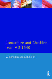 Lancashire and Cheshire from AD1540 book cover